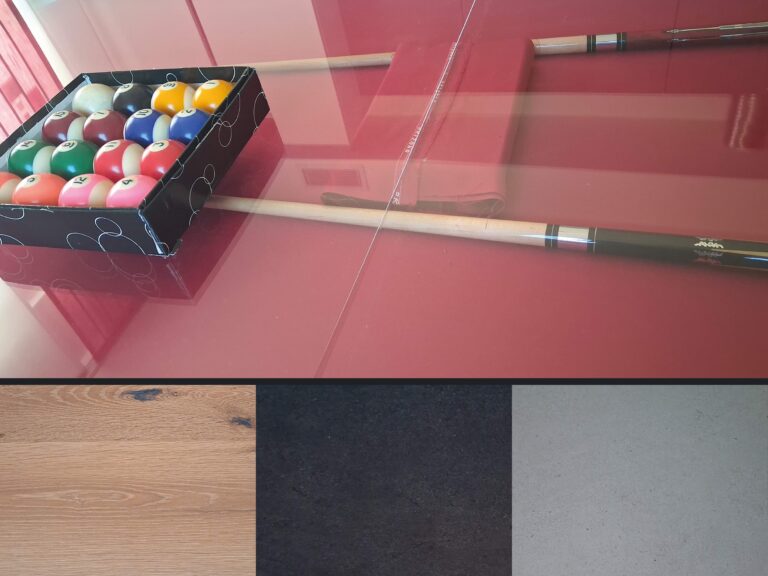 I materiali scelti per l'interno